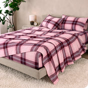 Cotton Flannel Sheet Set - Prints