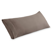 A microfiber body pillowcase on a pillow