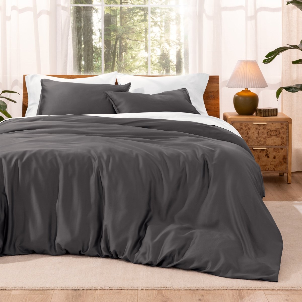 TENCEL™ Lyocell Duvet Cover Set - Soft & Eco-Friendly | Bare Home