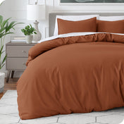 Microfiber Duvet Cover & Sham Set - Bare Home