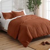 Microfiber Duvet Cover & Sham Set - Bare Home