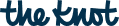 The Knot logo in blue