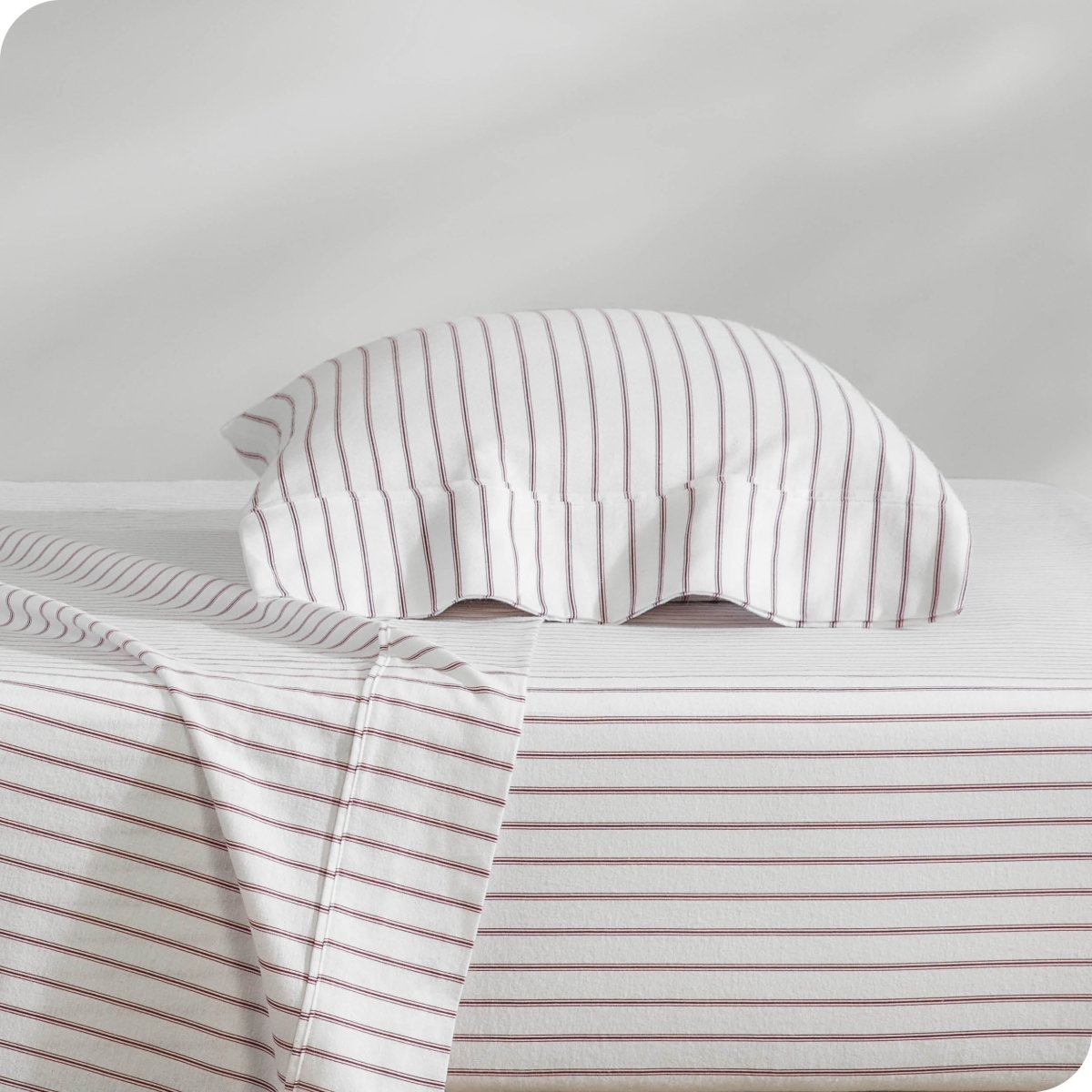 Cotton Flannel Sheet Set - Prints - Bare Home