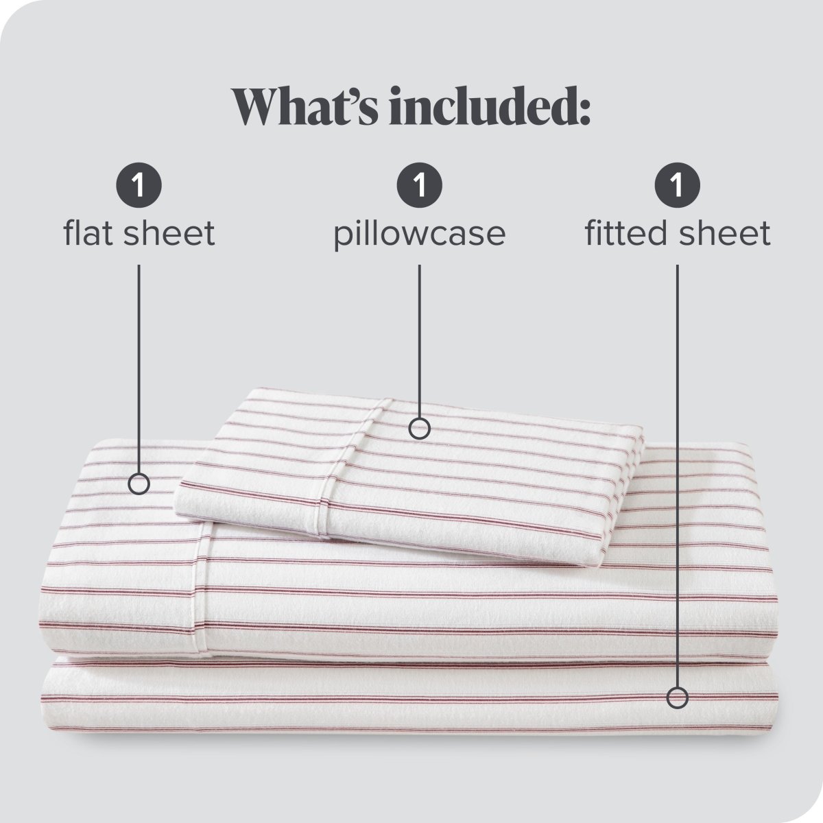 Cotton Flannel Sheet Set - Prints - Bare Home