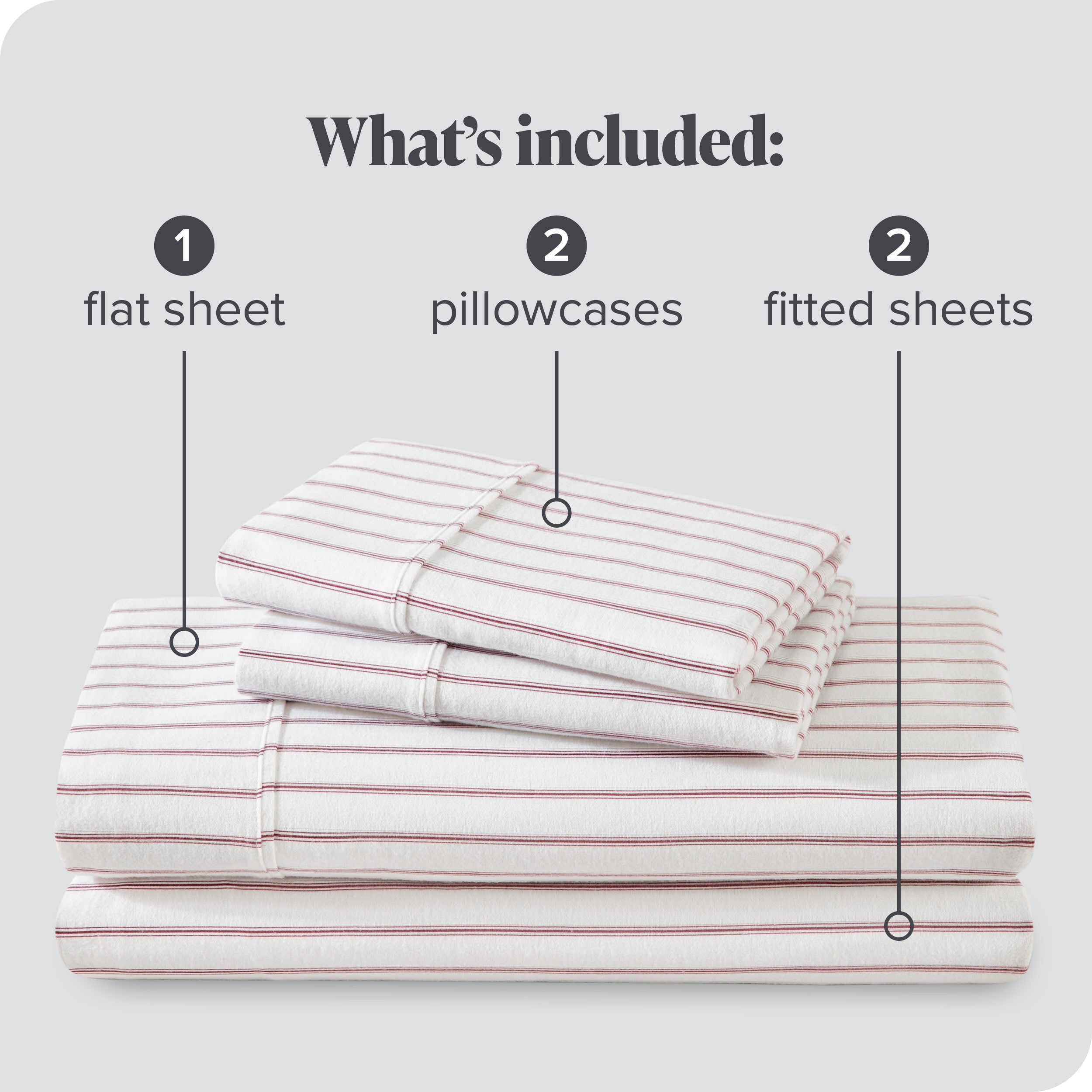 Cotton Flannel Sheet Set - Prints