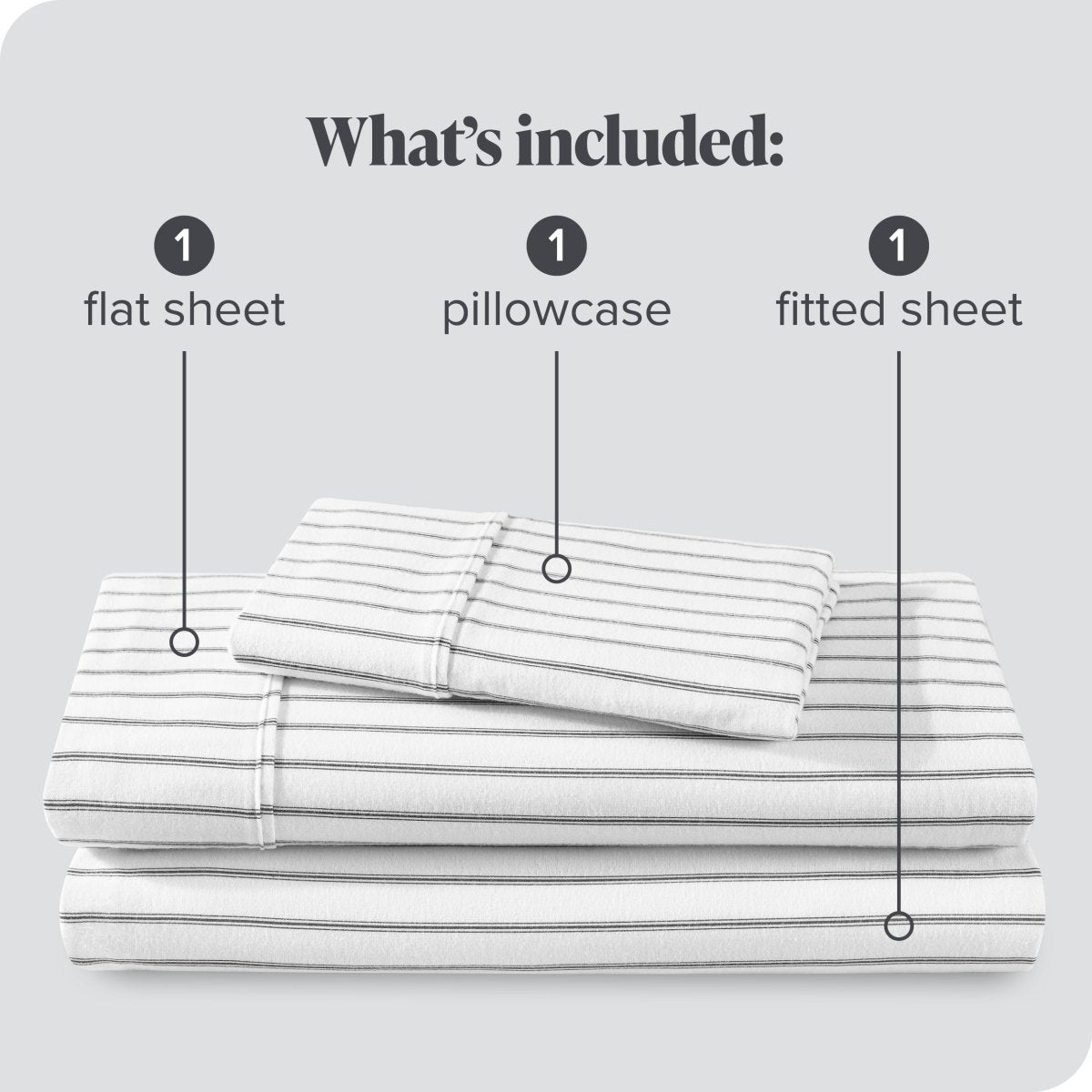 Cotton Flannel Sheet Set - Prints - Bare Home