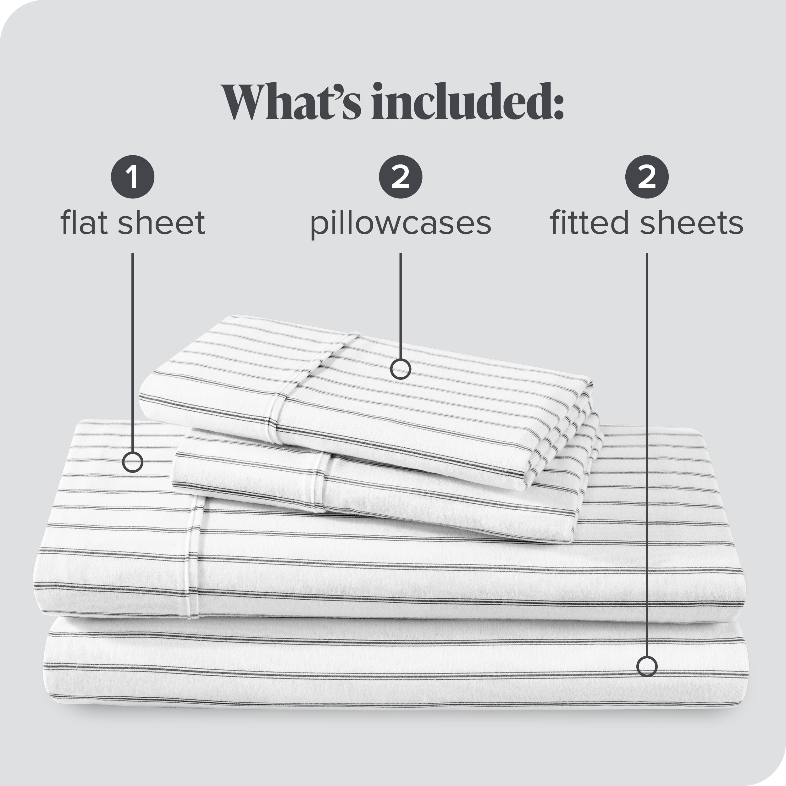 Cotton Flannel Sheet Set - Prints