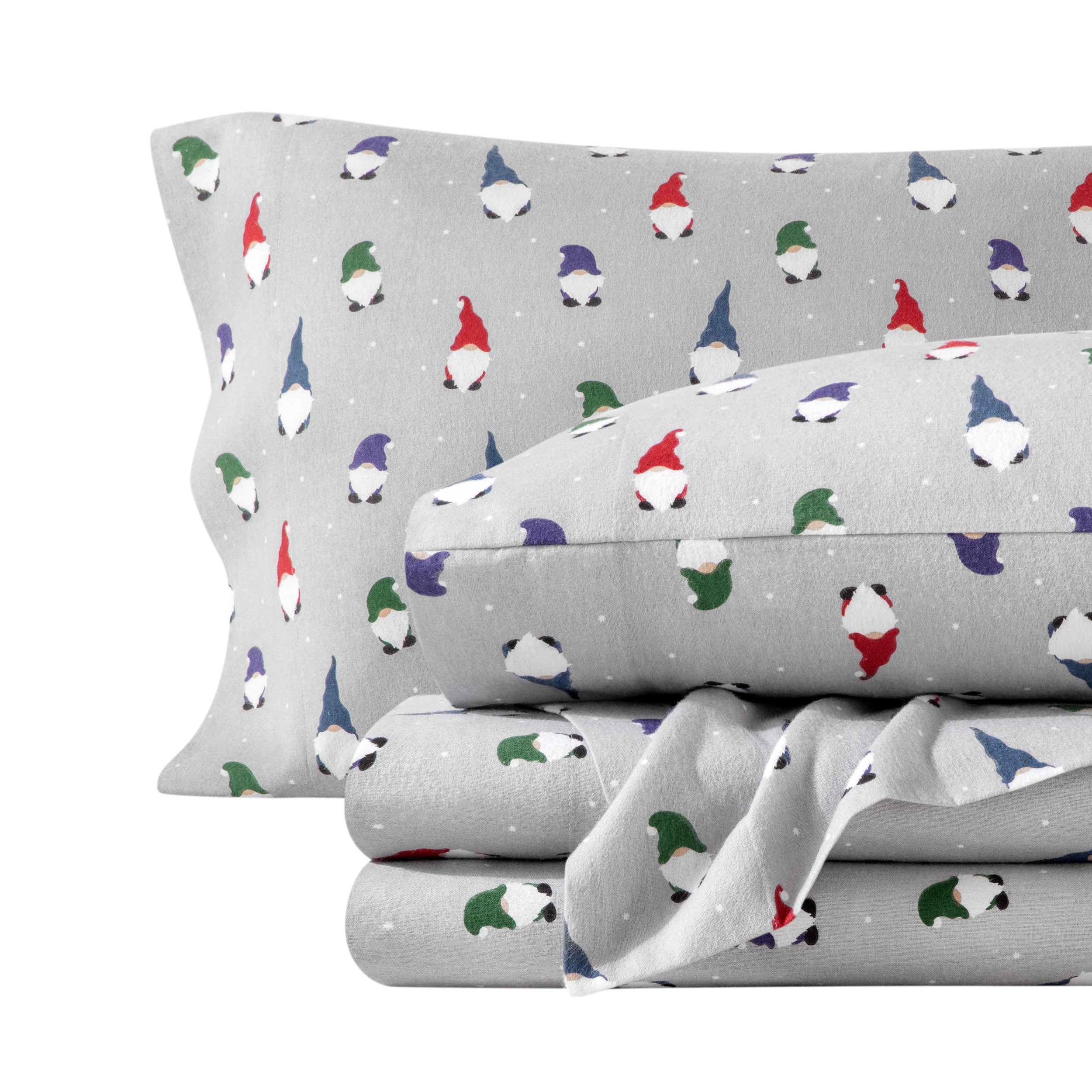 Cotton Flannel Sheet Set - Prints