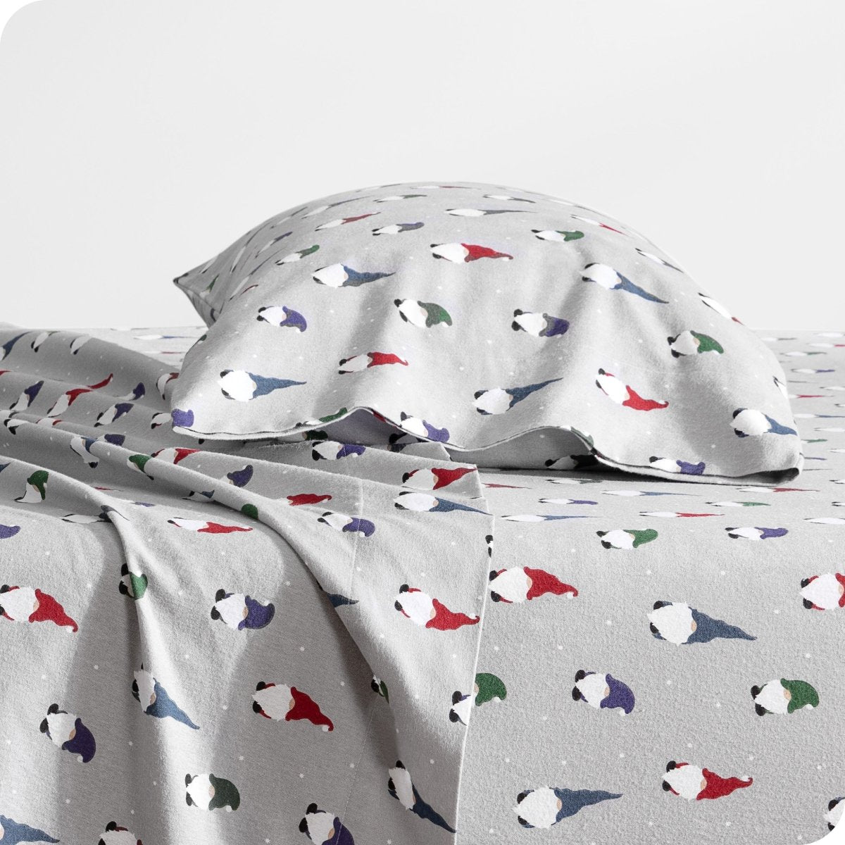 Cotton Flannel Sheet Set - Prints - Bare Home