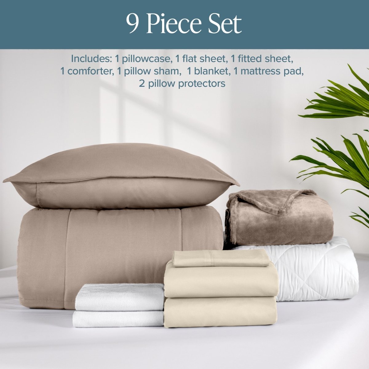 Ultimate Bed - in - a - Bag - Bare Home