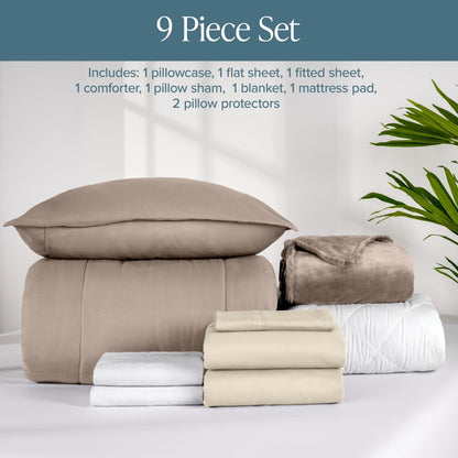 Ultimate Bed - in - a - Bag - Bare Home