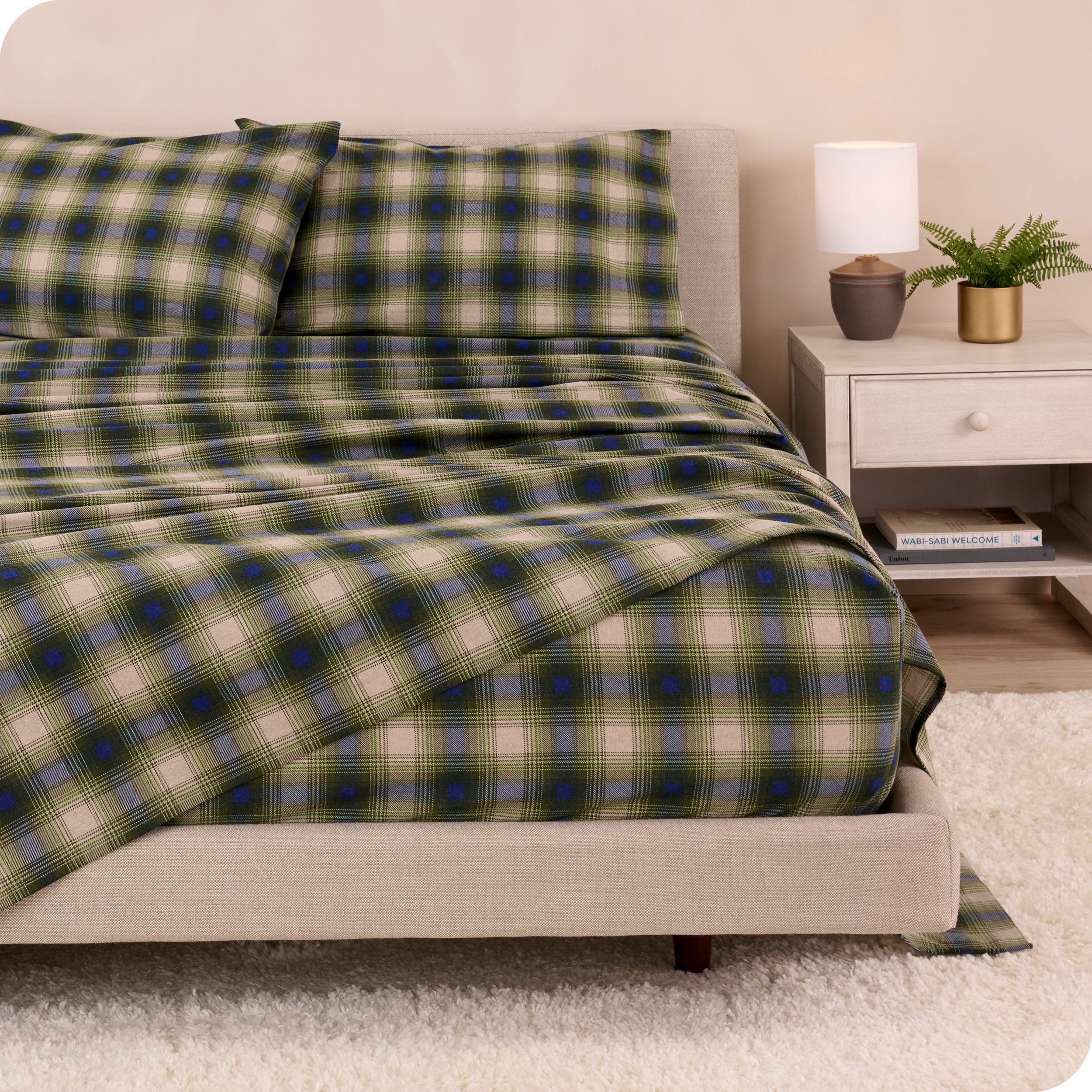 Cotton Flannel Sheet Set - Prints