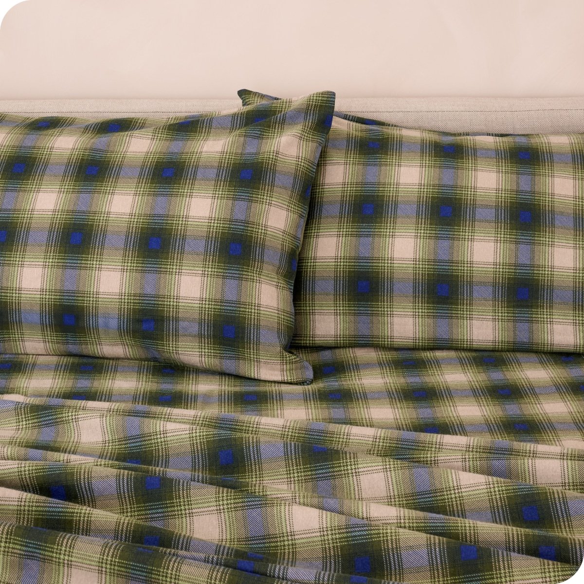 Cotton Flannel Sheet Set - Prints - Bare Home