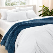 Washed Microfiber Duvet Cover & Sham Set - Bare Home