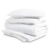 Washed Microfiber Duvet Cover & Sham Set - Bare Home