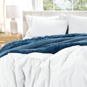 Washed Microfiber Duvet Cover & Sham Set - Bare Home