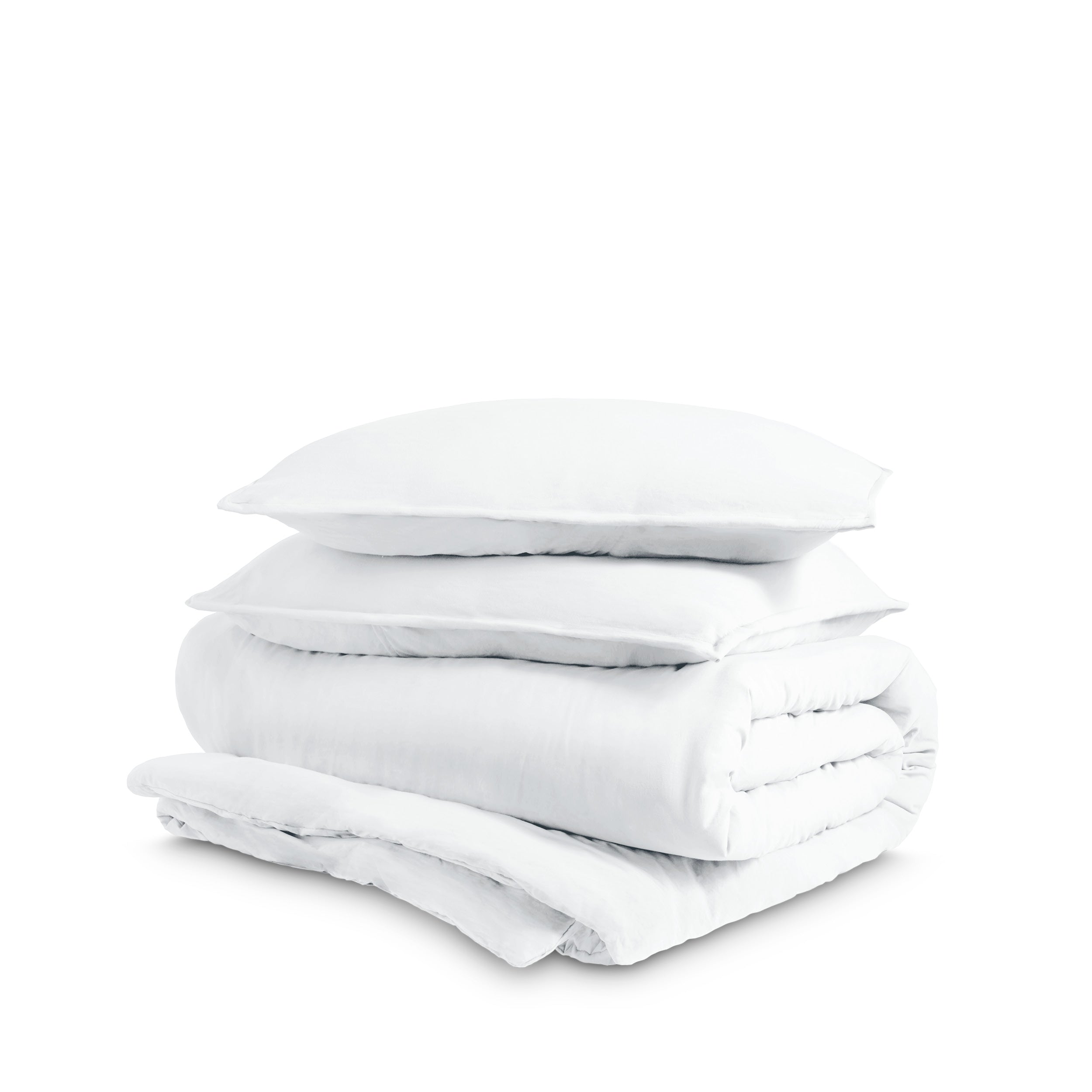 Washed Microfiber Duvet Cover & Sham Set - Bare Home