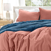 Washed Microfiber Duvet Cover & Sham Set - Bare Home