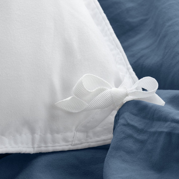 Washed Microfiber Duvet Cover & Sham Set - Bare Home