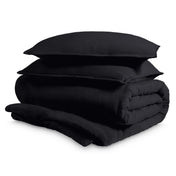 Washed Microfiber Duvet Cover & Sham Set - Bare Home