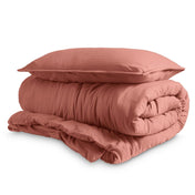 Washed Microfiber Duvet Cover & Sham Set - Bare Home