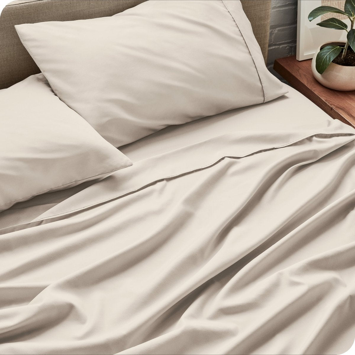 Microfiber Sheet Set - Open End Pillowcase - Bare Home