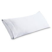 A microfiber body pillowcase on a pillow