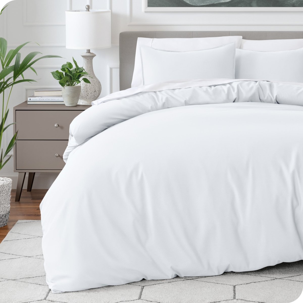 Microfiber Duvet Cover & Sham Set - Bare Home