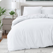 Microfiber Duvet Cover & Sham Set - Bare Home
