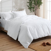 Microfiber Duvet Cover & Sham Set - Bare Home