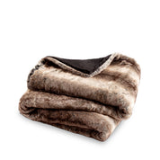 Faux Fur blanket folded loosely