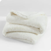 Faux Fur blanket folded loosely