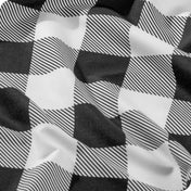 A close up view of the pattern on the microfiber sheet