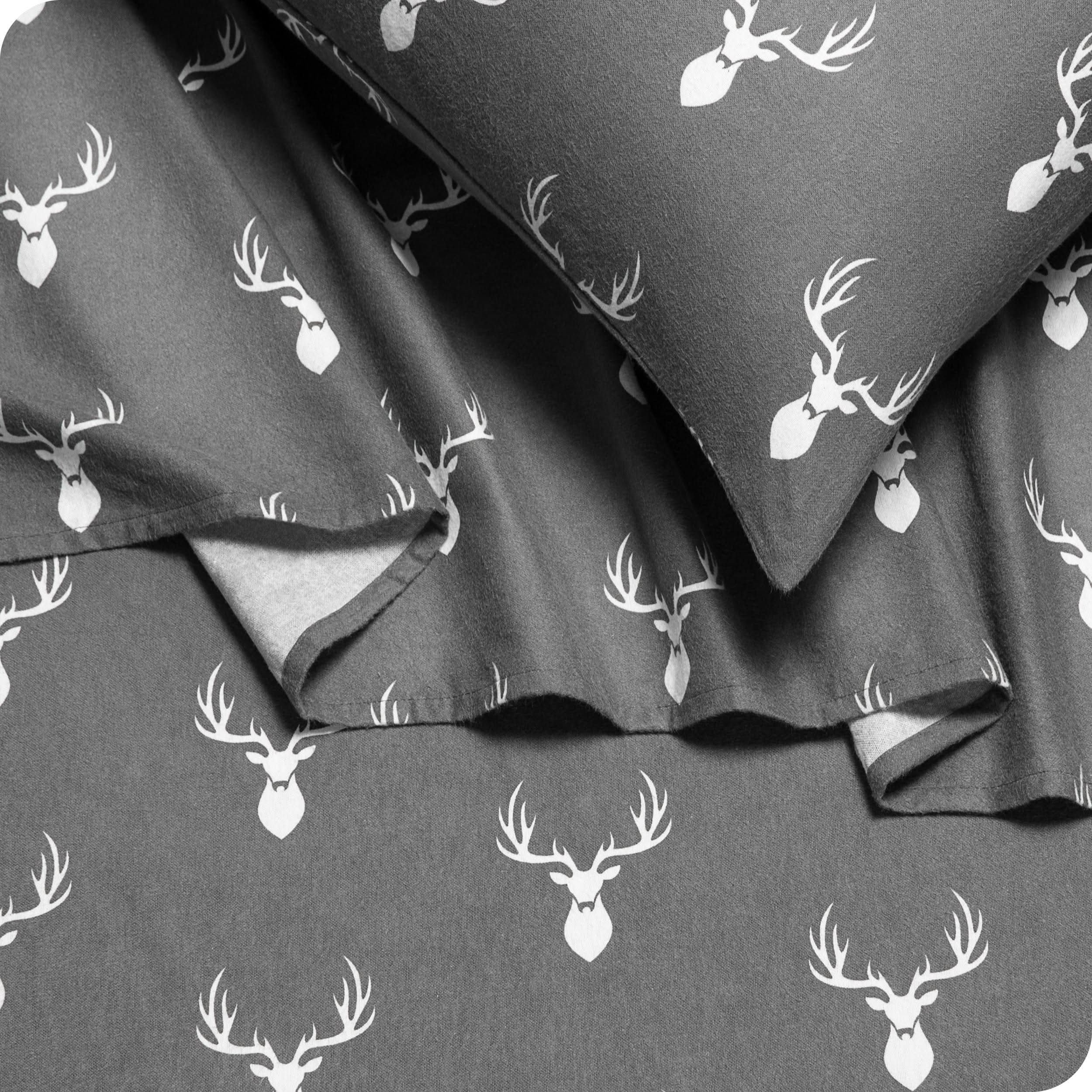 Close up of sheets and pillowcase on a bed