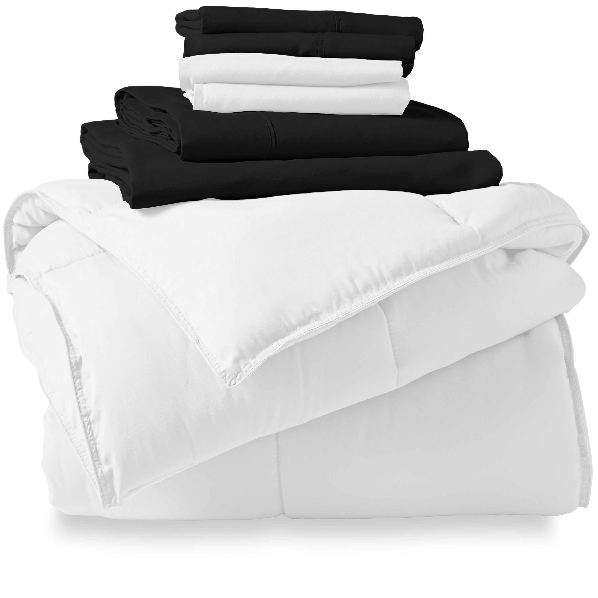 Full Extra Long Size Microfiber Bed-in-a-Bag