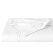 White microfiber flat sheet folded